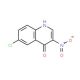 6-Chloro-3-nitroquinolin-4-ol (CAS 101861-61-4) - chemical structure image