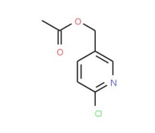 (6-Chloro-3-pyridinyl)methyl acetate - chemical structure image