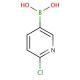 6-Chloro-3-pyridinylboronic acid (CAS 444120-91-6) - chemical structure image