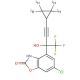 6-Chloro-4-[(2,2,3,3-d4-cyclopropylethynyl)trifluoromethylhydroxymethyl]-3H-benzoxazol-2-one - chemical structure image