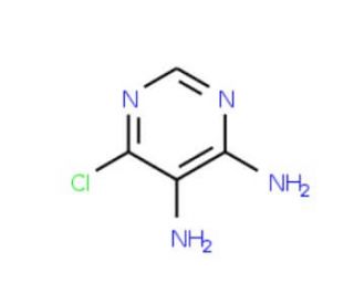 6-Chloro-4,5-diaminopyrimidine (CAS 4316-98-7) - chemical structure image