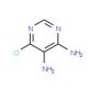6-Chloro-4,5-diaminopyrimidine (CAS 4316-98-7) - chemical structure image