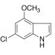 6-Chloro-4-methoxy Indole (CAS 117970-23-7) - chemical structure image