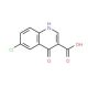 6-Chloro-4-oxo-1,4-dihydro-quinoline-3-carboxylic acid (CAS 53977-19-8) - chemical structure image