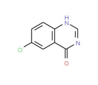 6-Chloro-4-quinazolone (CAS 16064-14-5) - chemical structure image