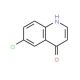 6-Chloro-4-quinolinol (CAS 23432-43-1) - chemical structure image