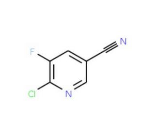 6-Chloro-5-fluoronicotinonitrile (CAS 1020253-14-8) - chemical structure image