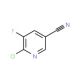 6-Chloro-5-fluoronicotinonitrile (CAS 1020253-14-8) - chemical structure image