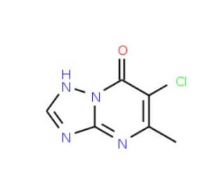 6-Chloro-5-methyl-4H-[1,2,4]triazolo[1,5-a]-pyrimidin-7-one - chemical structure image