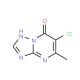 6-Chloro-5-methyl-4H-[1,2,4]triazolo[1,5-a]-pyrimidin-7-one - chemical structure image