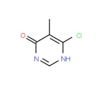 6-Chloro-5-methylpyrimidin-4-ol (CAS 18261-42-2) - chemical structure image