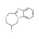 6-Chloro-6,7-dihydro-5H,9H-8-oxa-4b,10-diaza-benzo[a]azulene - chemical structure image