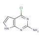 6-Chloro-7-deazaguanine (CAS 84955-31-7) - chemical structure image