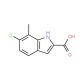 6-Chloro-7-methyl-1H-indole-2-carboxylic acid - chemical structure image