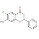 6-Chloro-7-methylflavone (CAS 147919-60-6) - chemical structure image