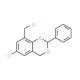 6-chloro-8-(chloromethyl)-2-phenyl-4H-1,3-benzodioxine (CAS 92436-45-8) - chemical structure image