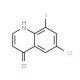6-Chloro-8-iodo-4(1H)-quinolinone - chemical structure image