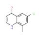 6-Chloro-8-methyl-4-quinolinol (CAS 203626-38-4) - chemical structure image