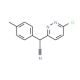6-Chloro-α-(4-methylphenyl)-3-pyridazineacetonitrile (CAS 339008-32-1) - chemical structure image