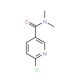 6-chloro-N,N-dimethylpyridine-3-carboxamide (CAS 54864-83-4) - chemical structure image