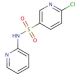 6-chloro-N-pyridin-2-ylpyridine-3-sulfonamide - chemical structure image