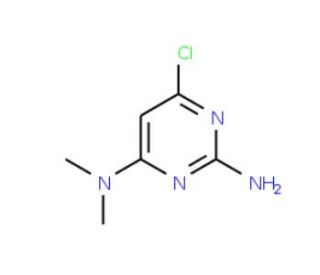 6-chloro-N~4~,N~4~-dimethylpyrimidine-2,4-diamine (CAS 1007-11-0) - chemical structure image
