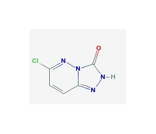 6-Chloro[1,2,4]triazolo[4,3-b]pyridazin-3(2H)-one (CAS 33050-32-7) - chemical structure image