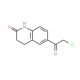 6-(chloroacetyl)-3,4-dihydroquinolin-2(1H)-one (CAS 61122-82-5) - chemical structure image