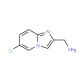 (6-chloroimidazo[1,2-a]pyridin-2-yl)methylamine - chemical structure image