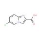 6-Chloroimidazo[1,2-a]pyridine-2-carboxylic acid (CAS 182181-19-7) - chemical structure image