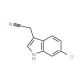 6-Chloroindole-3-acetonitrile (CAS 61220-58-4) - chemical structure image
