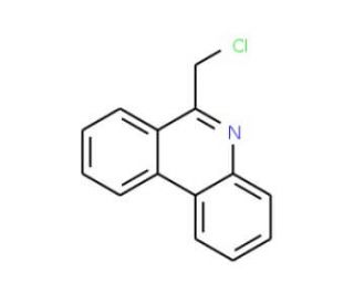 6-(chloromethyl)phenanthridine (CAS 40484-36-4) - chemical structure image