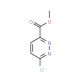 6-Chloropyridazine-3-carboxylic acid methyl ester (CAS 65202-50-8) - chemical structure image