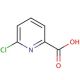 6-Chloropyridine-2-carboxylic acid (CAS 4684-94-0) - chemical structure image