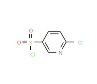 6-chloropyridine-3-sulfonyl chloride (CAS 6684-39-5) - chemical structure image