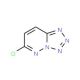 6-chlorotetrazolo[1,5-b]pyridazine (CAS 21413-15-0) - chemical structure image