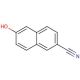 6-Cyano-2-naphthol (CAS 52927-22-7) - chemical structure image