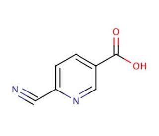 6-Cyanopyridine-3-carboxylic acid (CAS 70165-31-0) - chemical structure image