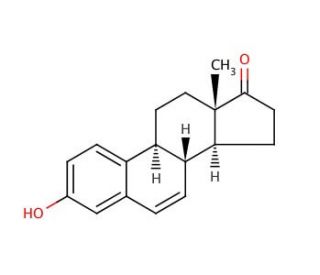 6-Dehydroestrone (CAS 2208-12-0) - chemical structure image