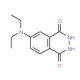 6-(diethylamino)-2,3-dihydrophthalazine-1,4-dione - chemical structure image