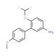 6-(difluoromethoxy)-4′-methoxy-1,1′-biphenyl-3-amine - chemical structure image