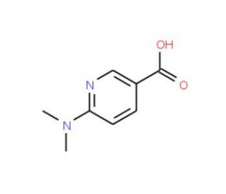 6-(Dimethylamino)nicotinic acid (CAS 82846-28-4) - chemical structure image