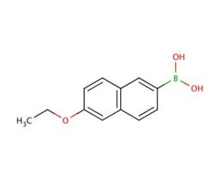 6-Ethoxy-2-naphthaleneboronic acid (CAS 352525-98-5) - chemical structure image
