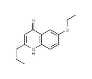6-Ethoxy-2-propyl-4-quinolinol (CAS 1070879-92-3) - chemical structure image