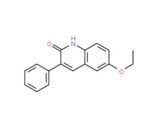 6-Ethoxy-3-phenyl-2-quinolinol (CAS 1031928-33-2) - chemical structure image