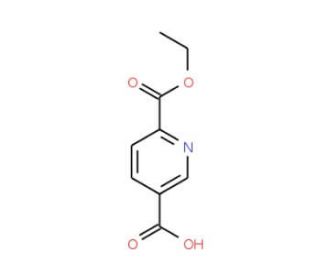 6-(Ethoxycarbonyl)nicotinic acid (CAS 17874-78-1) - chemical structure image