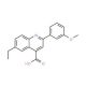 6-ethyl-2-(3-methoxyphenyl)quinoline-4-carboxylic acid - chemical structure image