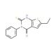 6-Ethyl-2-mercapto-3-phenyl-3H-thieno[2,3-d]pyrimidin-4-one - chemical structure image