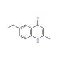 6-Ethyl-2-methyl-4-quinolinol (CAS 62510-40-1) - chemical structure image