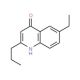 6-Ethyl-2-propyl-4-quinolinol (CAS 1070879-88-7) - chemical structure image